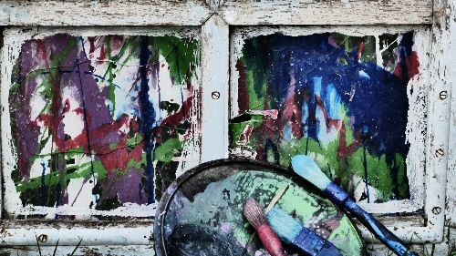 Artist's Palette by Fabrice Poussin